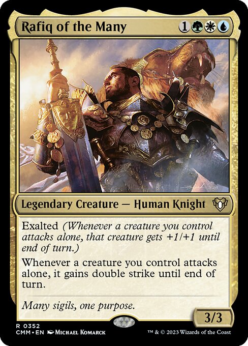 Rafiq of the Many - Commander Masters