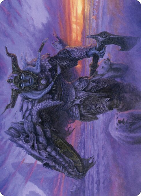 Rimeshield Frost Giant // Frost Giant - Adventures in the Forgotten Realms Art Series - Borderless