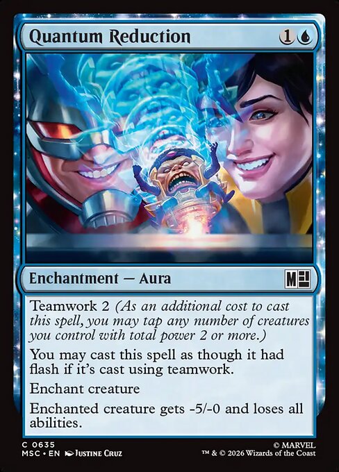 Quantum Reduction - Marvel Super Heroes Commander