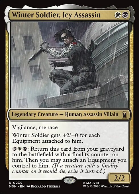 Winter Soldier, Icy Assassin - Marvel Super Heroes