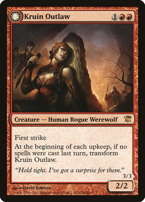 Kruin Outlaw // Terror of Kruin Pass - Innistrad