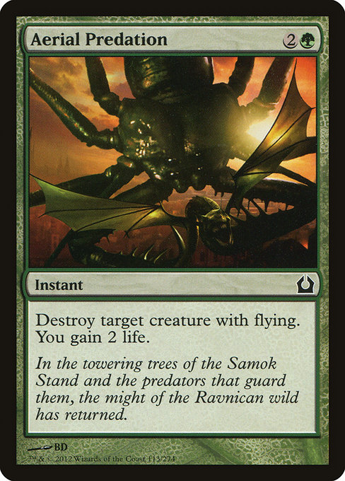 Aerial Predation - Return to Ravnica