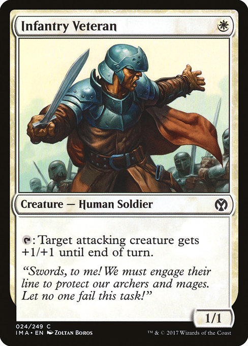 Infantry Veteran - Iconic Masters