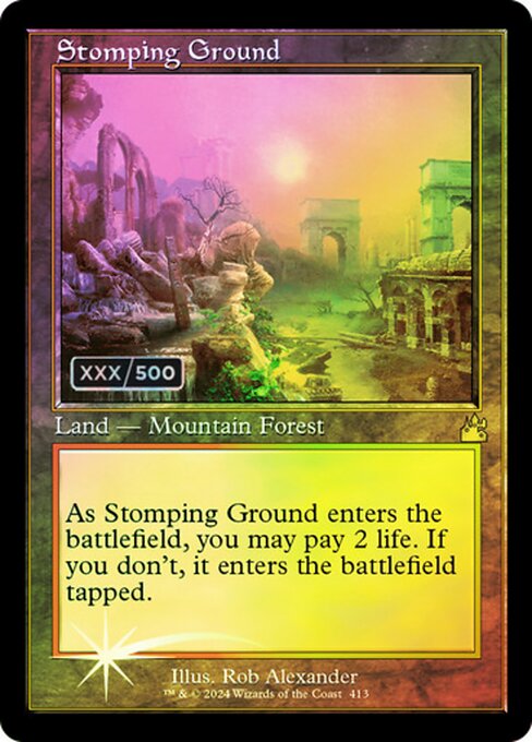 Stomping Ground - Ravnica Remastered - Double Rainbow, Retro