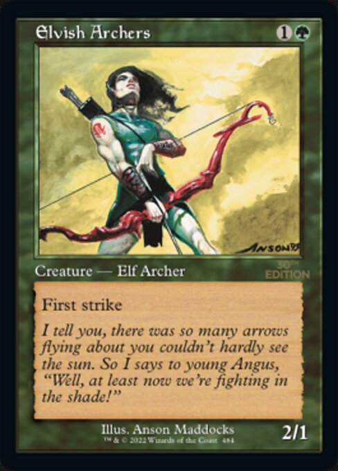 Elvish Archers - 30th Anniversary Edition - Retro