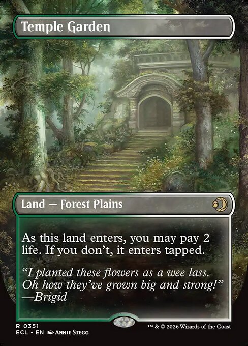 Temple Garden - Lorwyn Eclipsed - Borderless
