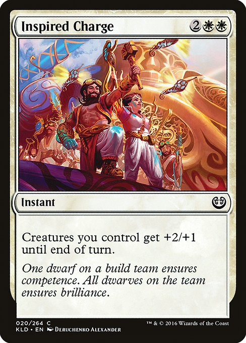 Inspired Charge - Kaladesh