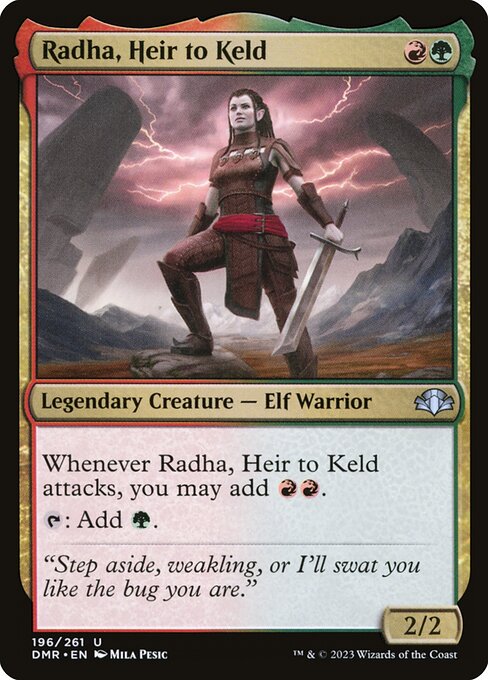 Radha, Heir to Keld - Dominaria Remastered