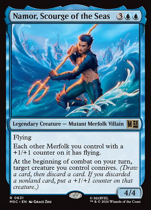 Namor, Scourge of the Seas - Marvel Super Heroes Commander