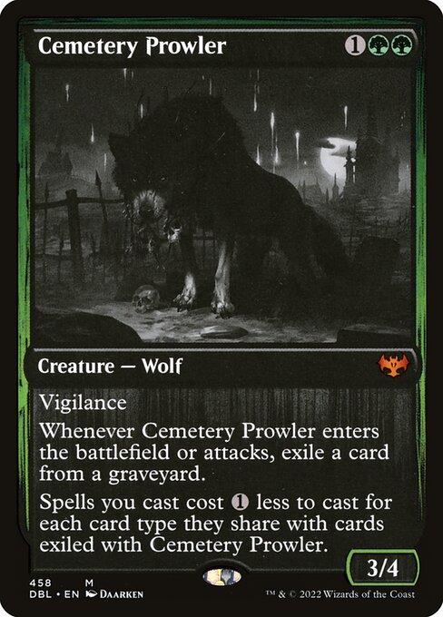 Cemetery Prowler - Innistrad: Double Feature