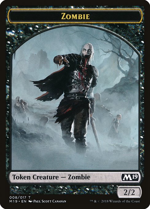 Zombie - Core Set 2019 Tokens