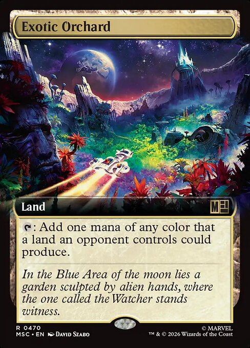 Exotic Orchard - Marvel Super Heroes Commander - Extended Art