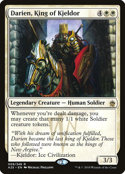 Darien, King of Kjeldor - Masters 25