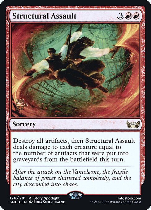 Structural Assault - Streets of New Capenna Promos - Promo Foil