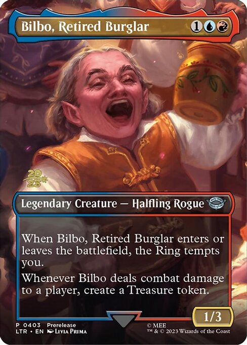 Bilbo, Retired Burglar - Tales of Middle-earth Promos - Promo Foil