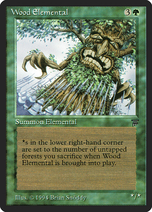 Wood Elemental - Legends