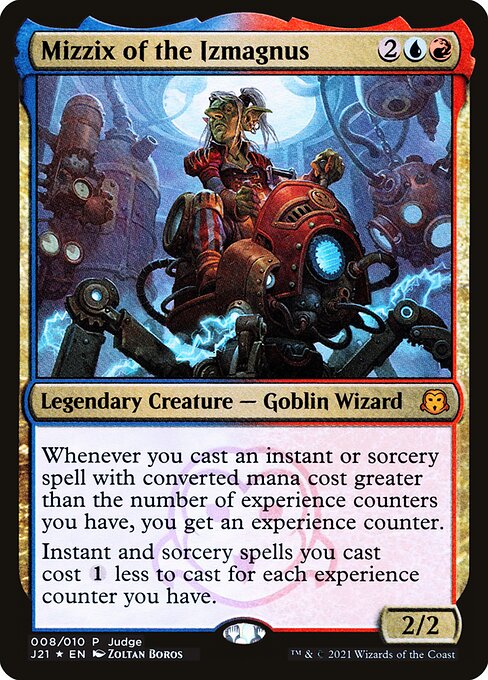 Mizzix of the Izmagnus - Judge Gift Cards 2021 - Promo Foil