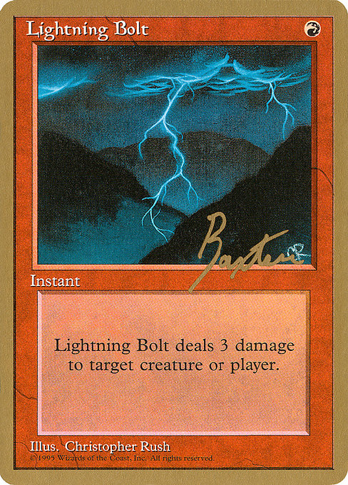 Lightning Bolt - Pro Tour Collector Set