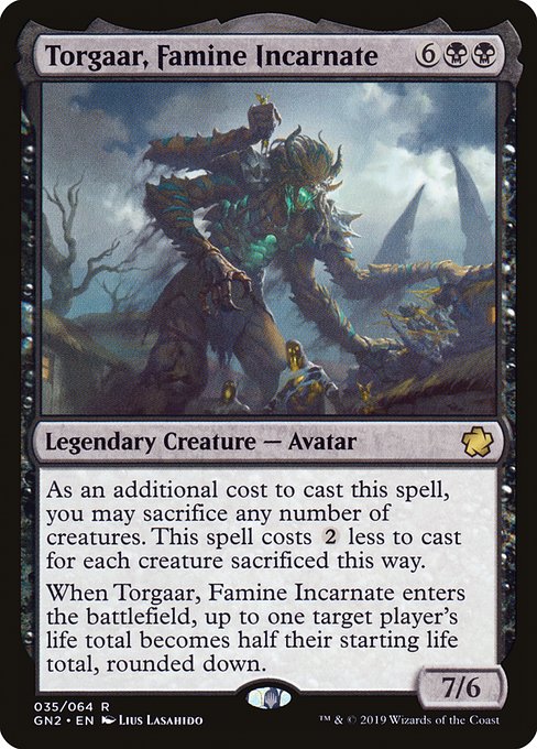 Torgaar, Famine Incarnate - Game Night 2019