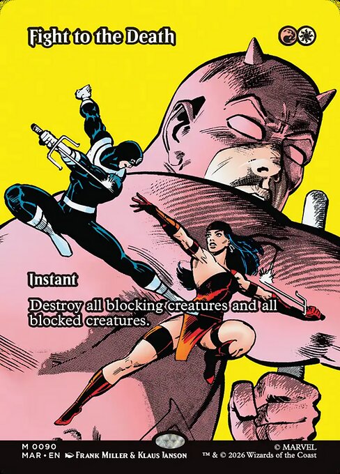 Fight to the Death - Marvel Universe