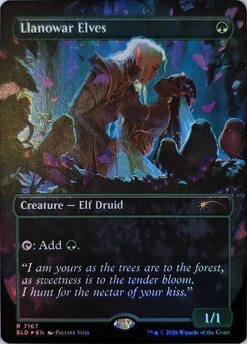 Llanowar Elves - Secret Lair Drop