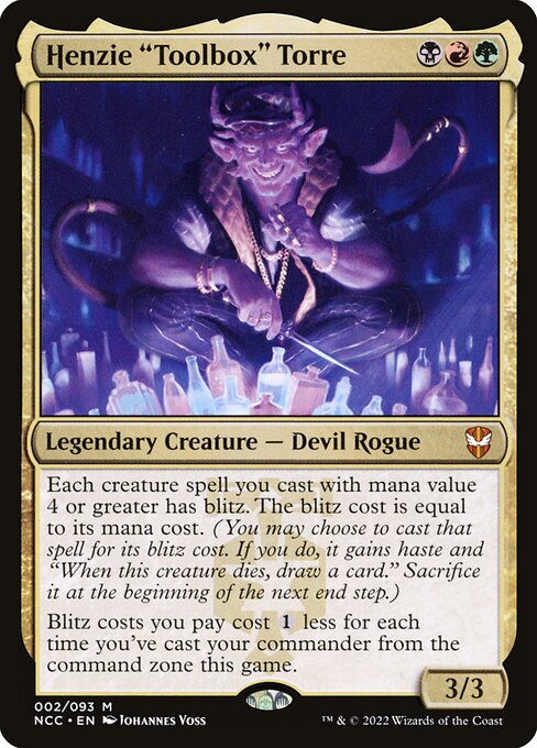 Henzie "Toolbox" Torre - New Capenna Commander