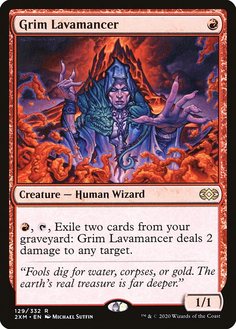 Grim Lavamancer - Double Masters