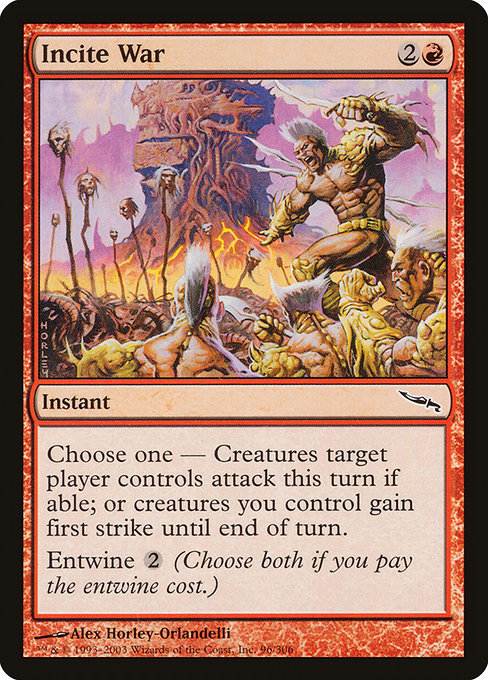 Incite War - Mirrodin