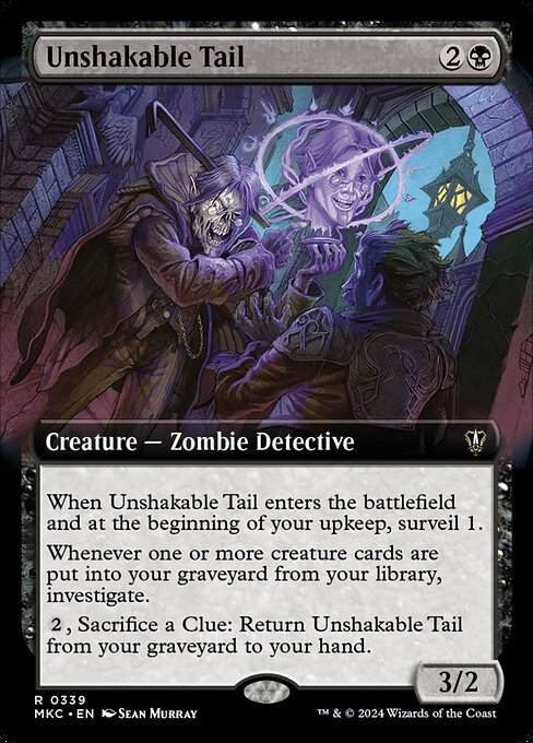 Unshakable Tail - Murders at Karlov Manor Commander - Extended Art