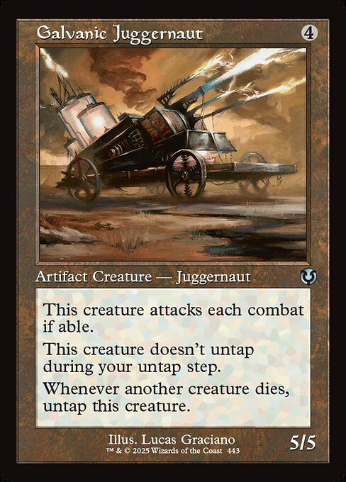 Galvanic Juggernaut - Innistrad Remastered - Retro