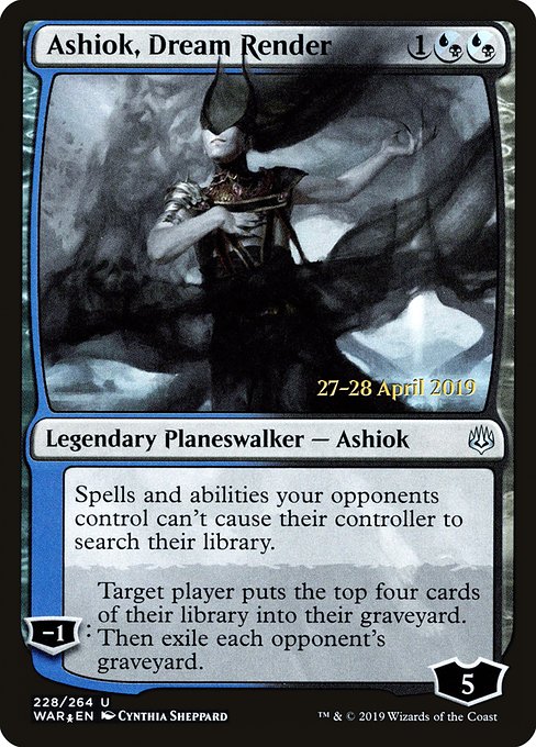 Ashiok, Dream Render - War of the Spark Promos