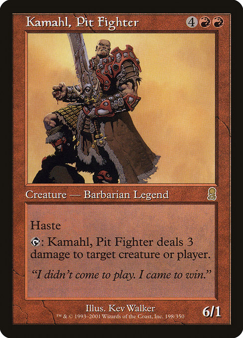 Kamahl, Pit Fighter - Odyssey