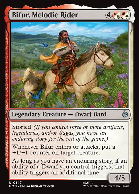 Bifur, Melodic Rider - The Hobbit