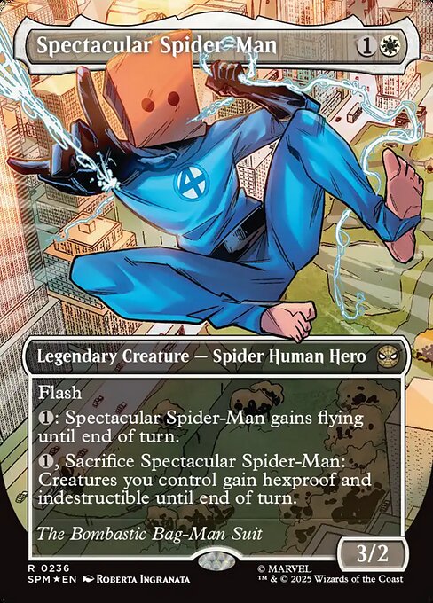 Spectacular Spider-Man - Marvel's Spider-Man - Textured Foil, Borderless