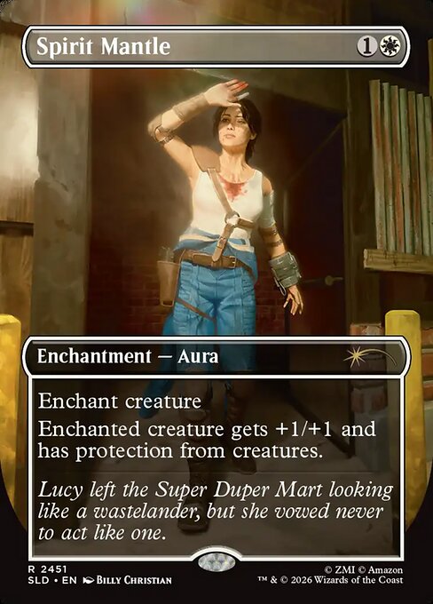 Spirit Mantle - Secret Lair Drop - Borderless