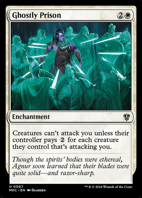 Ghostly Prison - Murders at Karlov Manor Commander