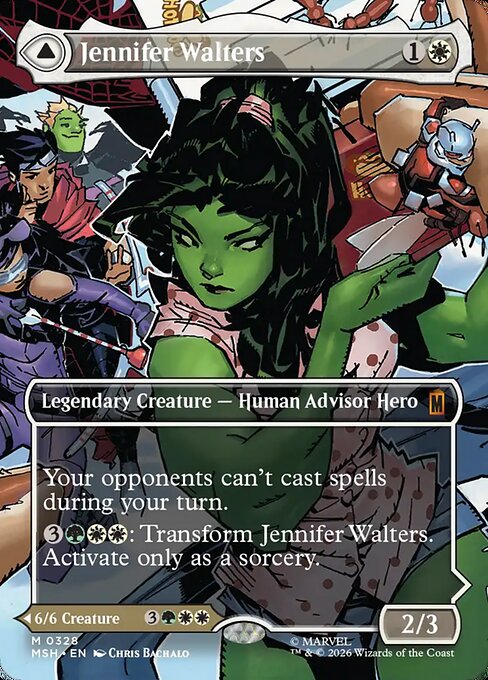 Jennifer Walters // The Sensational She-Hulk - Marvel Super Heroes - Borderless