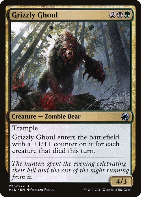Grizzly Ghoul - Innistrad: Midnight Hunt
