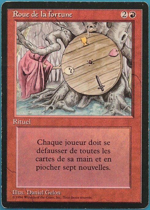 Roue de la fortune (Wheel of Fortune) - Foreign Black Border