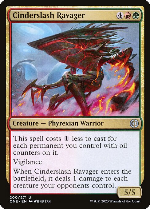 Cinderslash Ravager - Phyrexia: All Will Be One