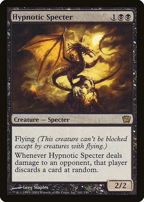 Hypnotic Specter - Ninth Edition - Promo Foil