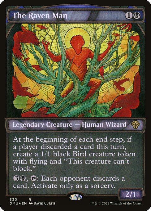 The Raven Man - Dominaria United - Textured Foil, Showcase
