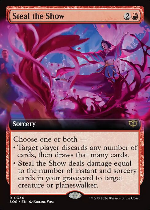 Steal the Show - Secrets of Strixhaven - Extended Art