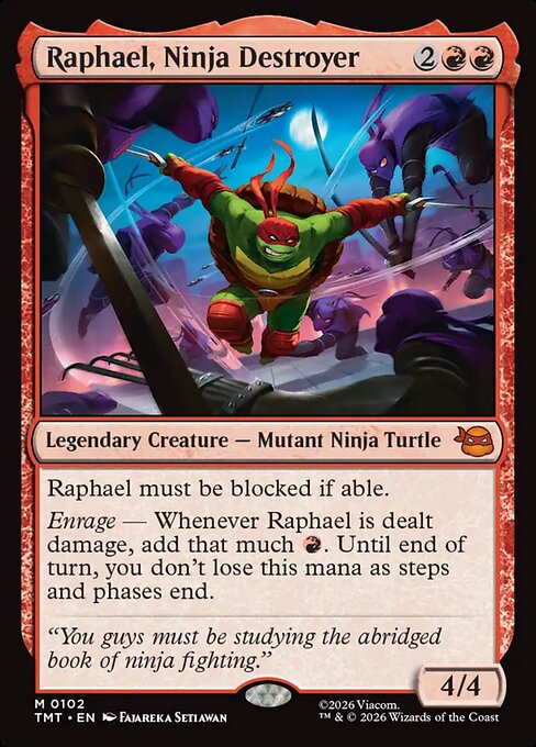 Raphael, Ninja Destroyer - Teenage Mutant Ninja Turtles