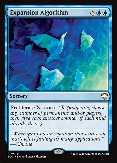 Expansion Algorithm - Secrets of Strixhaven Commander
