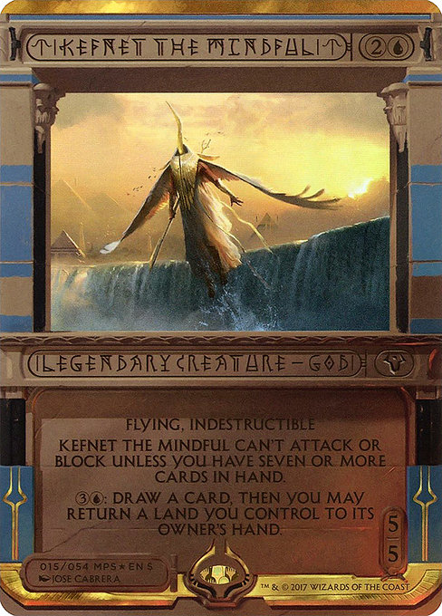 Kefnet the Mindful - Amonkhet Invocations - Promo Foil