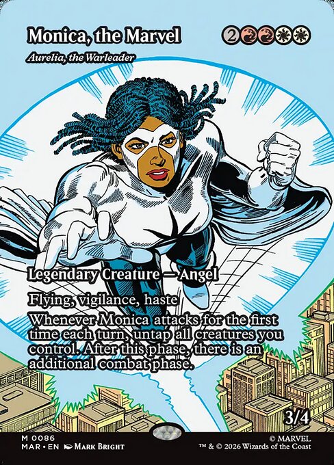 Monica, the Marvel (Aurelia, the Warleader) - Marvel Universe - Borderless