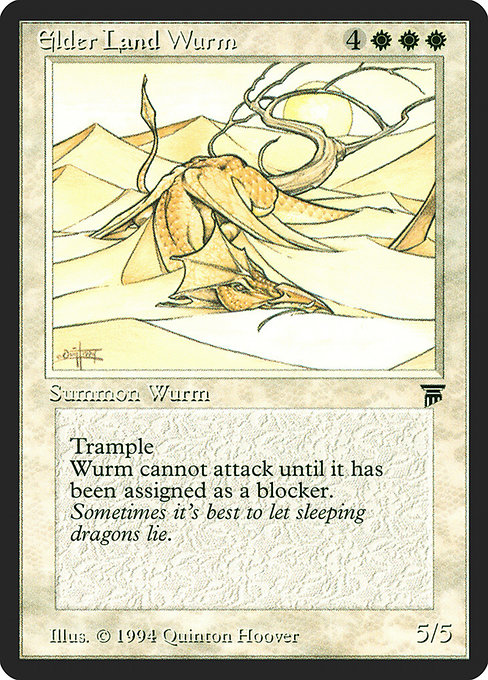 Elder Land Wurm - Legends