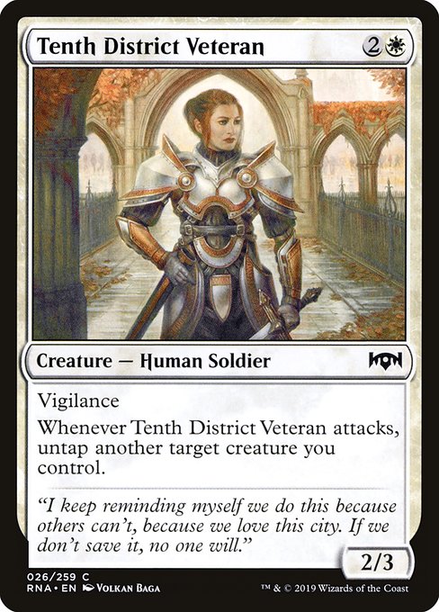 Tenth District Veteran - Ravnica Allegiance