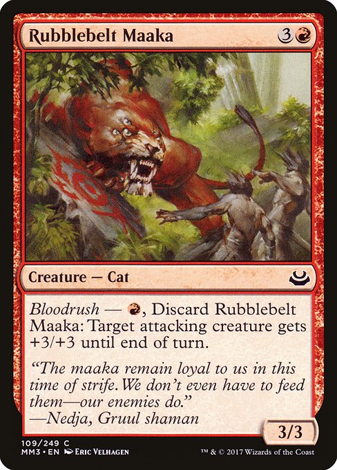 Rubblebelt Maaka - Modern Masters 2017